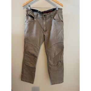 ATG Wrangler All Terrain Gear Mens Khaki Pants Outdoor Utility Workwear 34 x 30